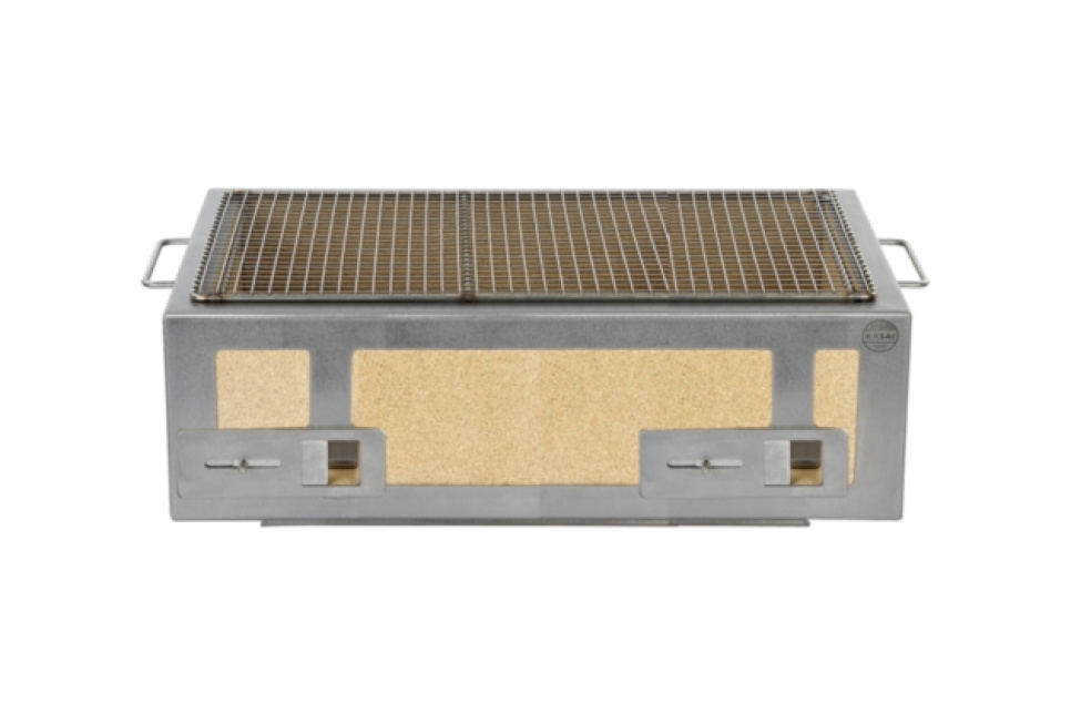 Bordsgrill/Konrogrill med rostfri ram, XL 92 x 35,5 cm - Kasai i gruppen Grillar, Spisar & Ugnar / Grillar / Bordsgrillar hos The Kitchen Lab (1512-31965)