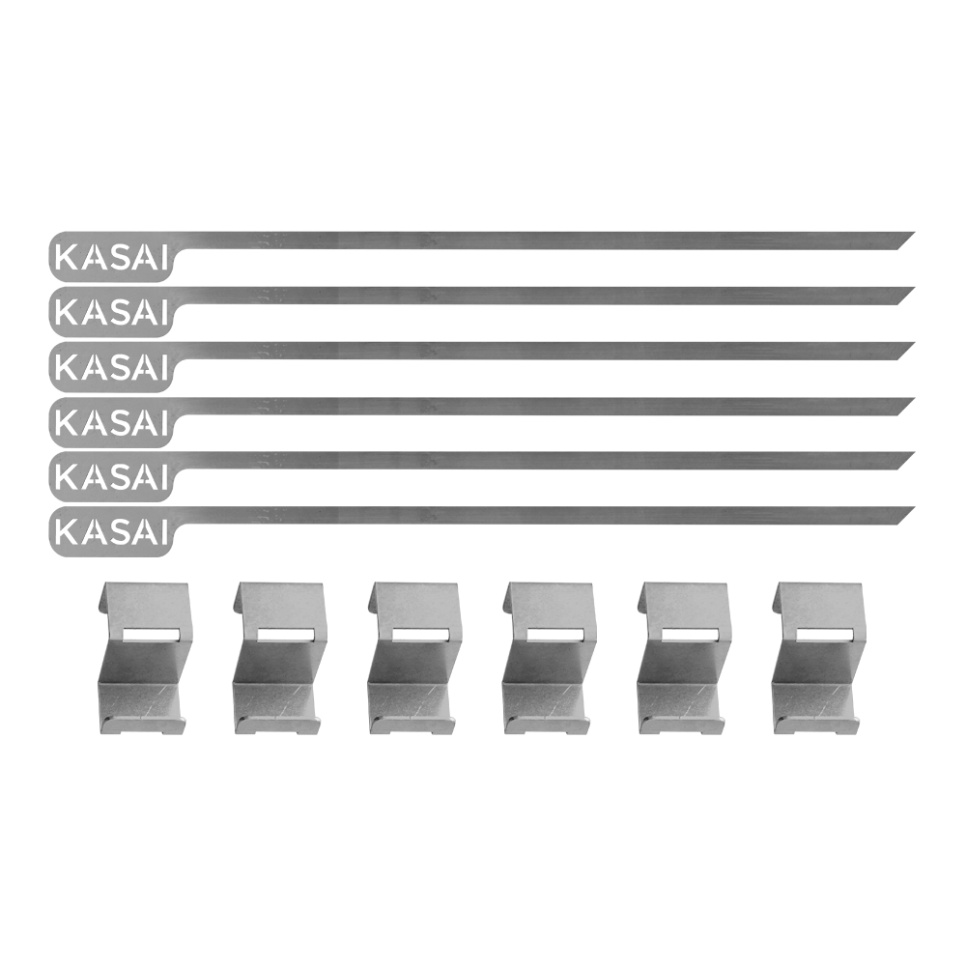 EPTO Grillspett med fästen, 6-pack - Kasai i gruppen Grillar, Spisar & Ugnar / Grilltillbehör hos The Kitchen Lab (1512-31972)
