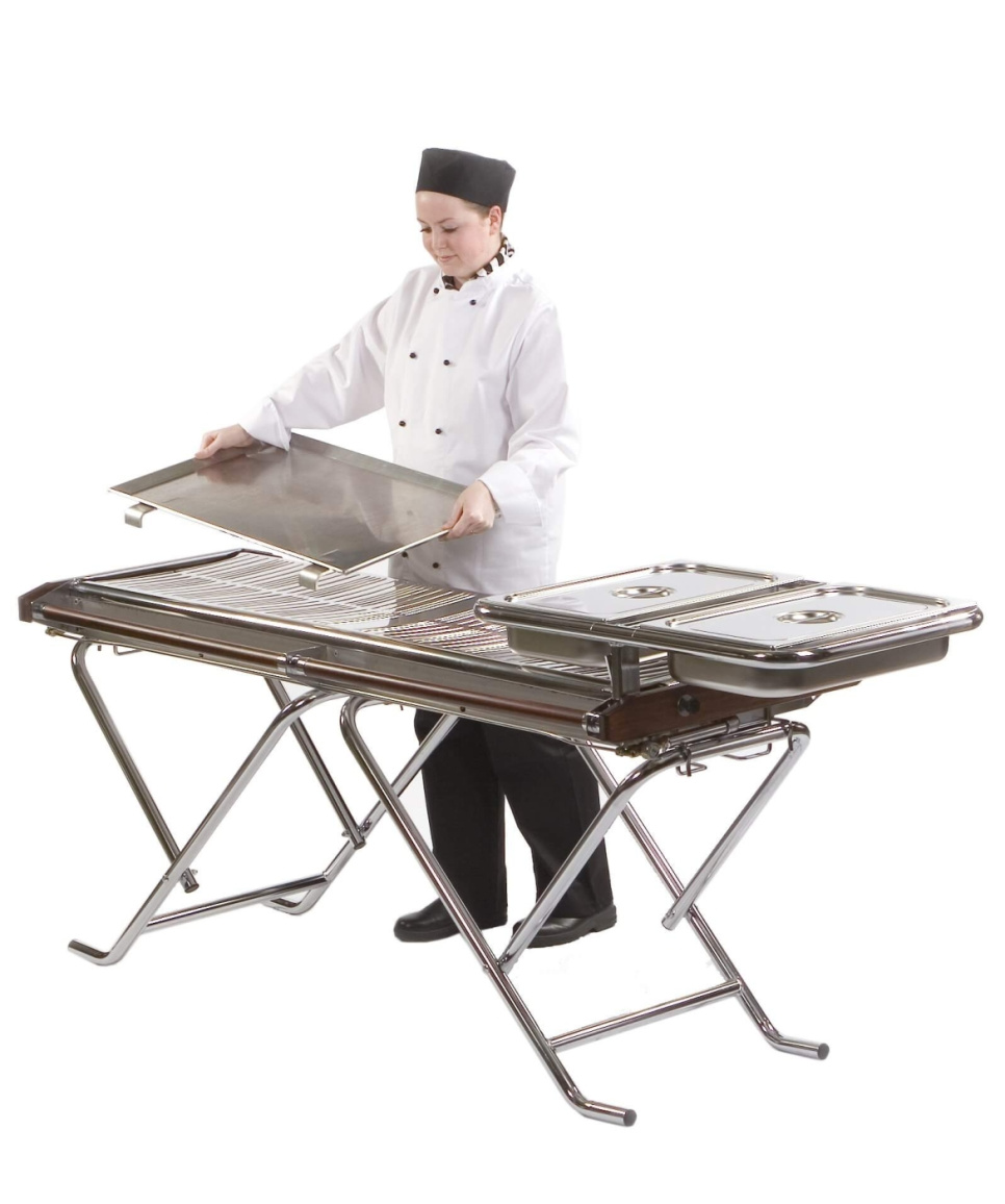 Ställning till TG160 Classic för GN-kantin, 2 x 1/1 - Cinders Ställning till TG160 Classic för GN-kantin, 2 x 1/1 - Cinders