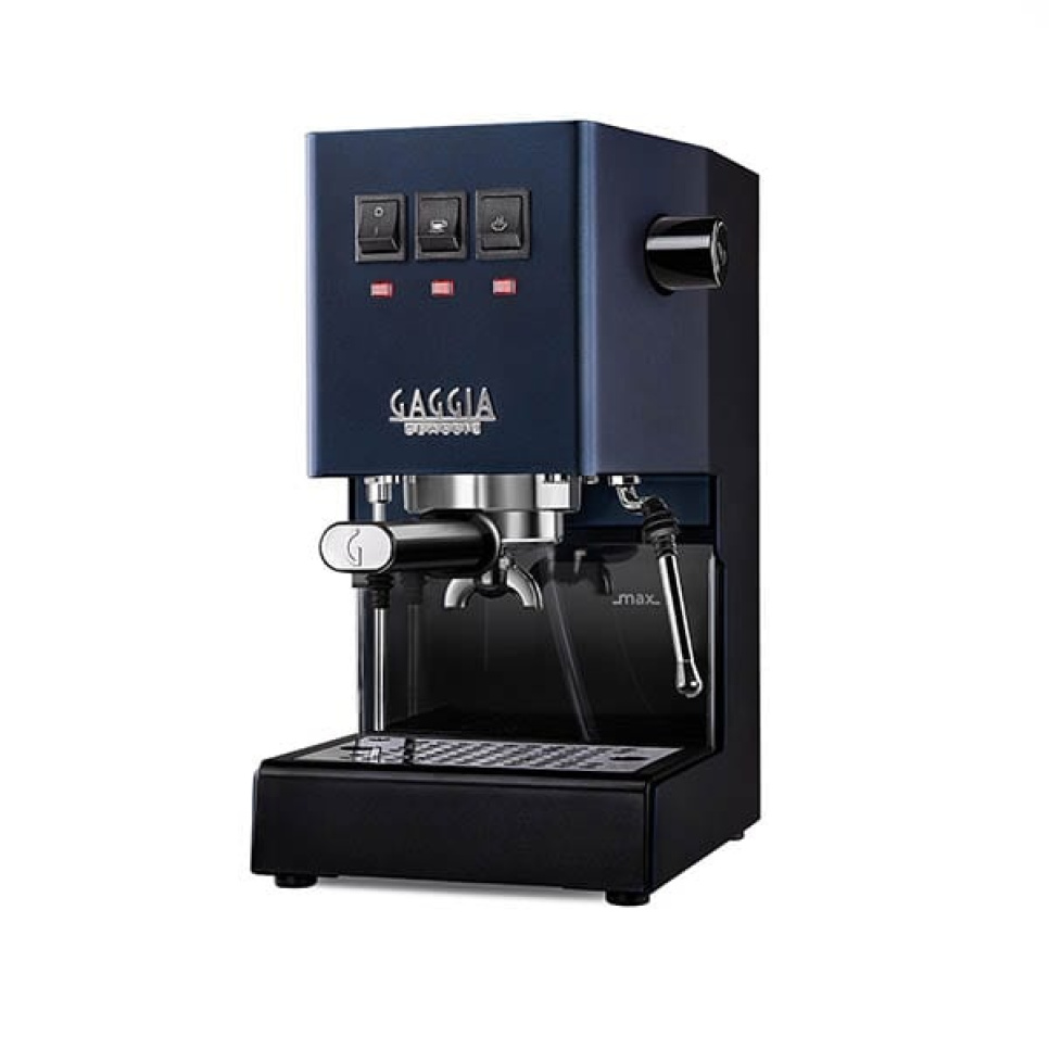 Gaggia Classic 2019, Espressomaskin, Blå i gruppen Te & Kaffe / Brygga kaffe / Espressomaskiner hos KitchenLab (1520-23231)