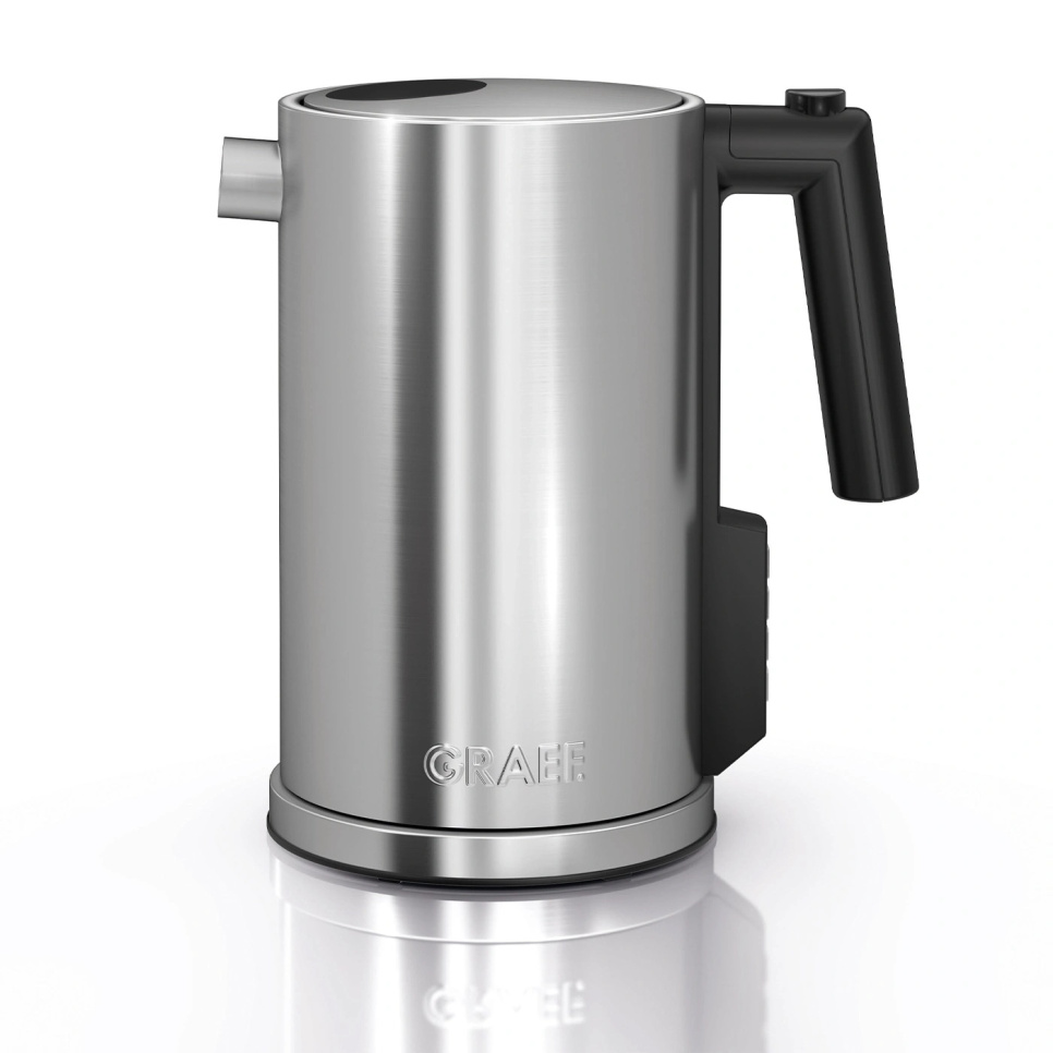 Vattenkokare med temperaturinställning 1,2 L, Rostfritt stål - Graef i gruppen Köksmaskiner / Värma & Koka / Vattenkokare hos The Kitchen Lab (1520-31761)