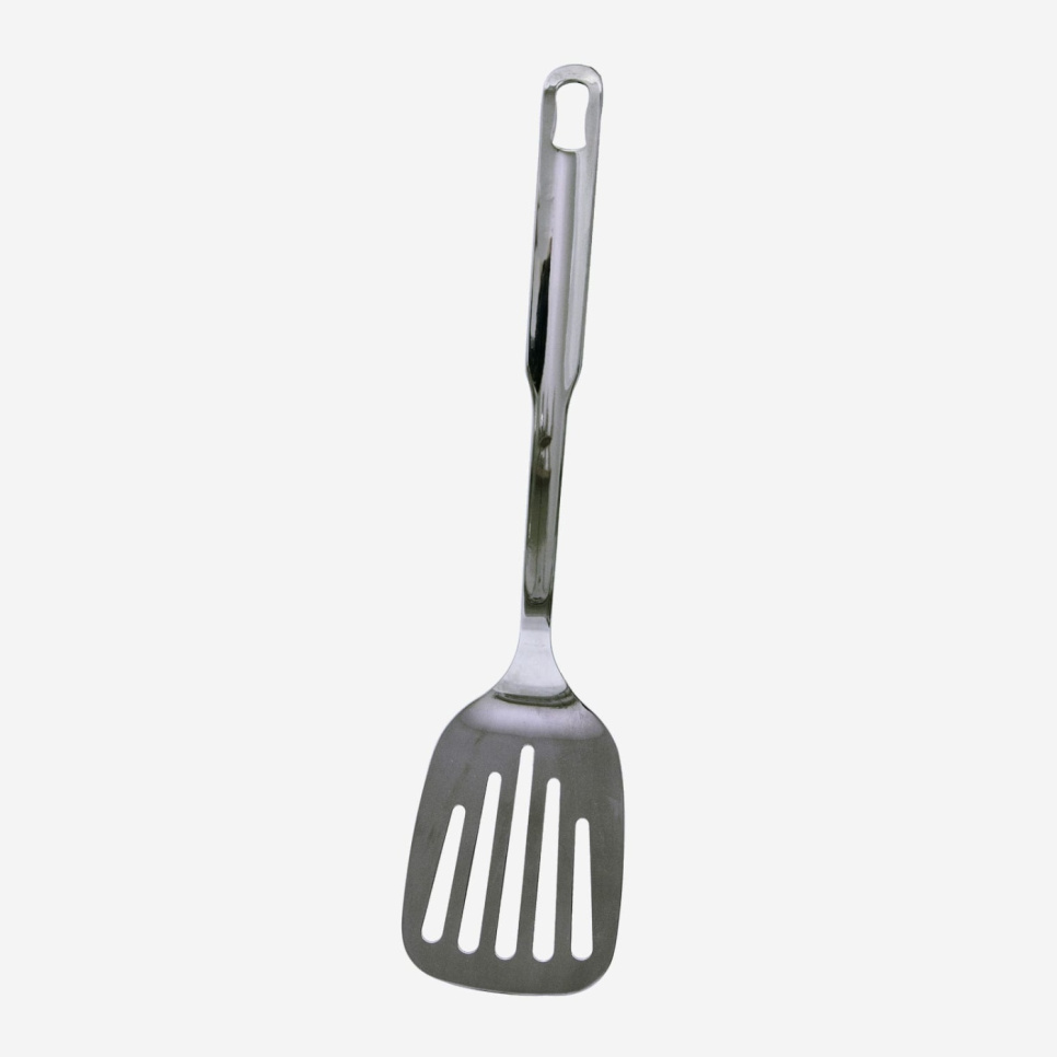 Stekspade med slitsade spår, helt i rostfritt, 34 cm - Östlin i gruppen Matlagning / Köksredskap / Spadar & skrapor hos KitchenLab (1521-14768)