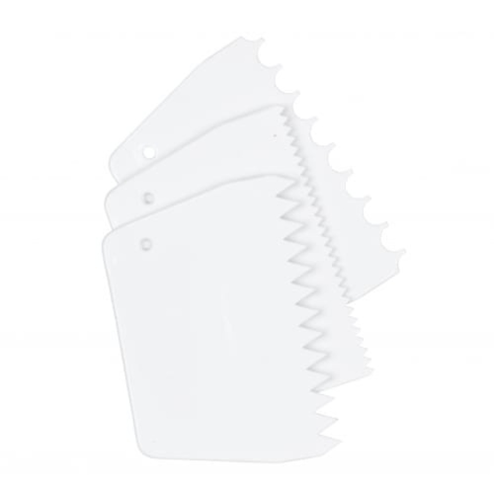 Mönsterskrapor i olika mönster, 3-pack - Tala