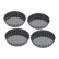 Tartlettform, nonstick, 10cm, 4-pack - Tala Tartlettform, nonstick, 10cm, 4-pack - Tala