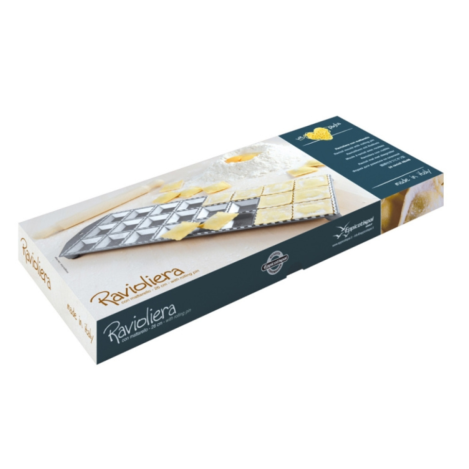 Ravioliform med kavel, 24 kvadratiska bitar - Eppicotispai Ravioliform med kavel, 24 kvadratiska bitar - Eppicotispai