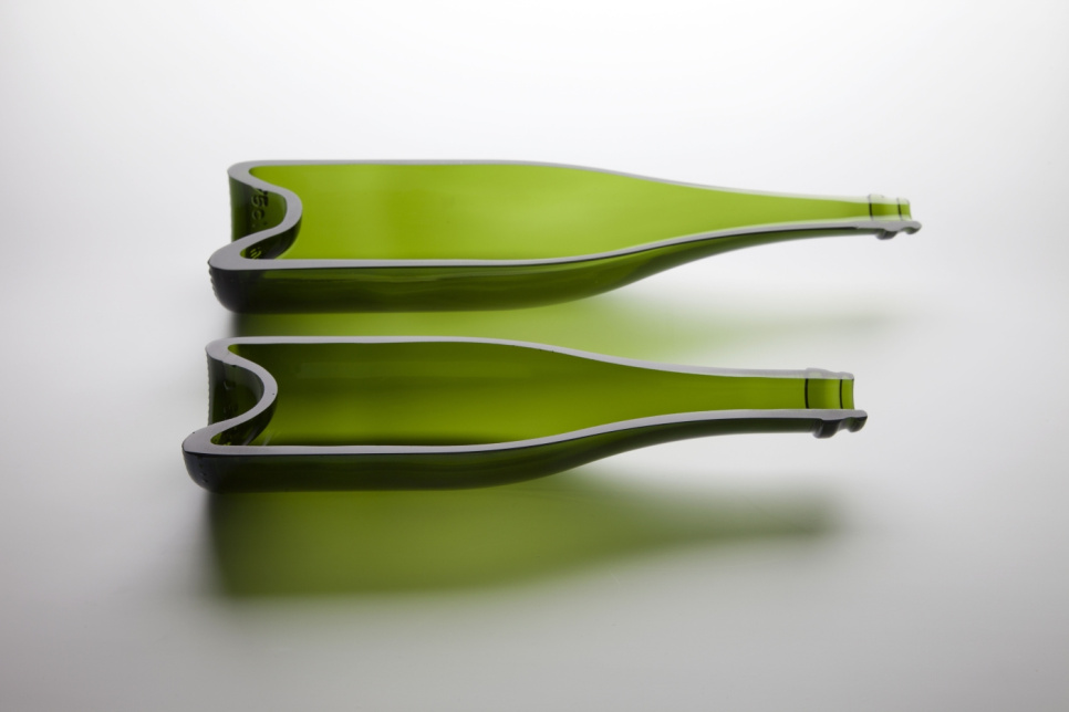 Tallrik, Halv Champagneflaska, 6-pack - 100% Chef