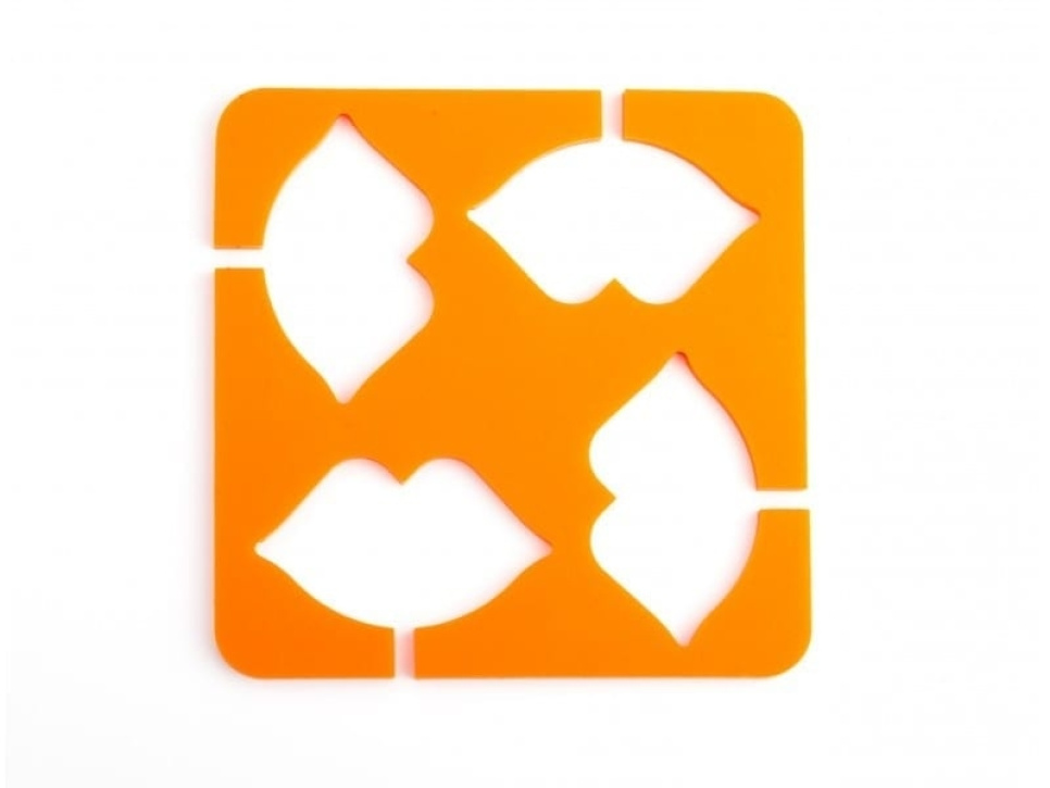 Silikonform, Lollipops läppar - 100% chef