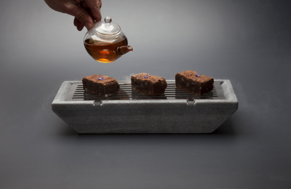 Isgrill för servering med flytande kväve eller kolsyreis - 100% Chef