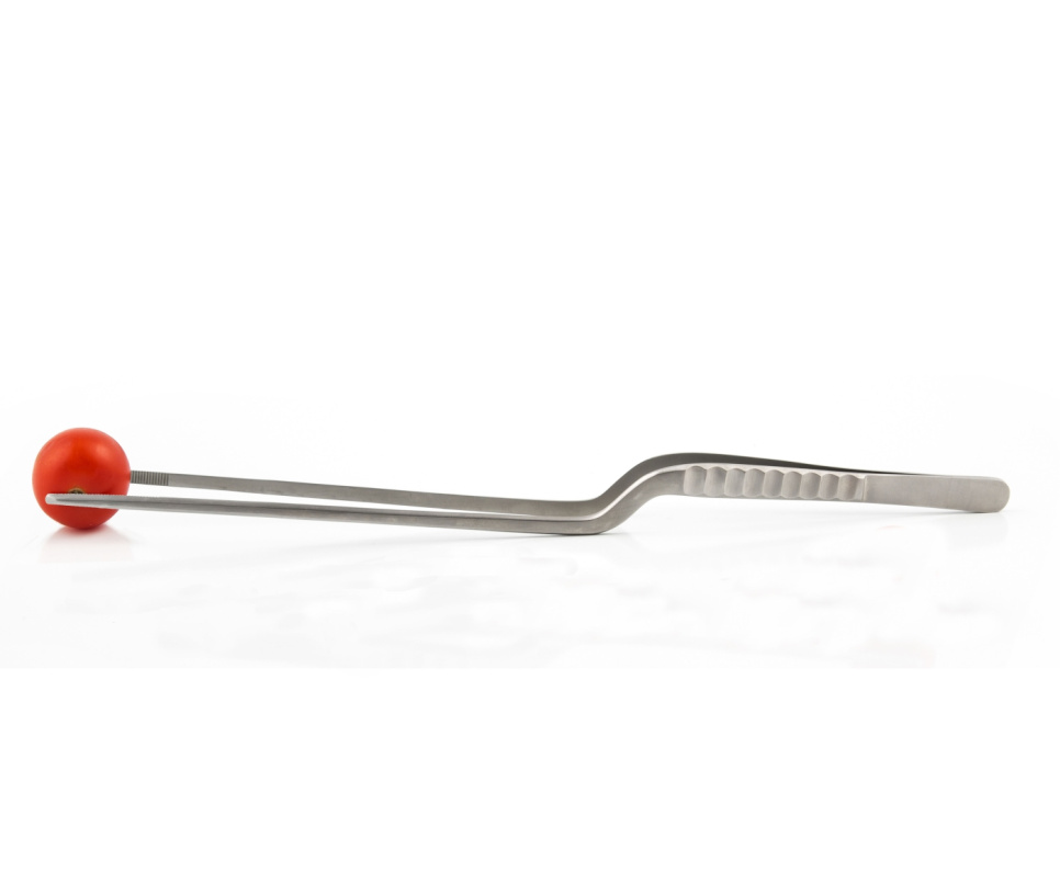 Uppläggningspincett Elite Chef, offset - 100% Chef - 30 cm