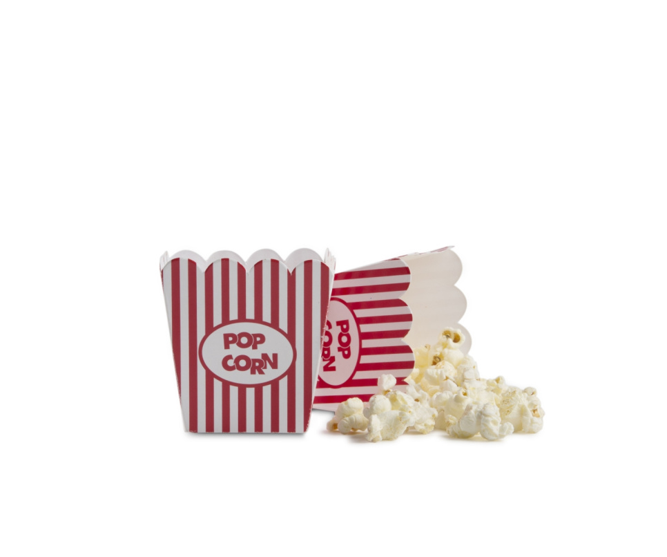 Popcornbägare, mini, 100 pack - 100% Chef Popcornbägare, mini, 100 pack - 100% Chef
