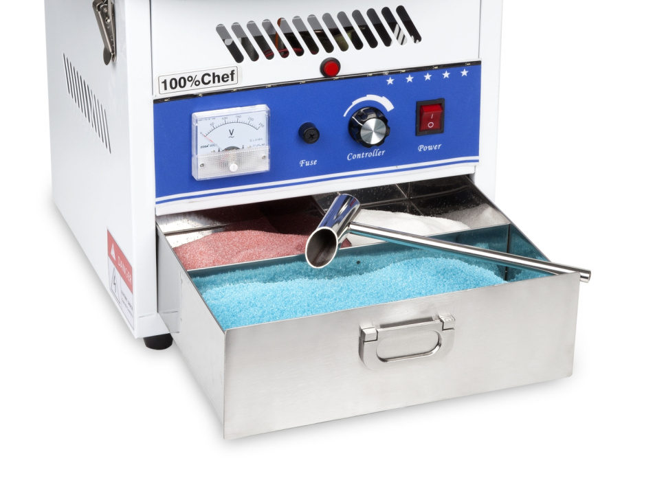 Super Cotton Candy, Maskin för spunnet socker - 100% Chef Super Cotton Candy, Maskin för spunnet socker - 100% Chef