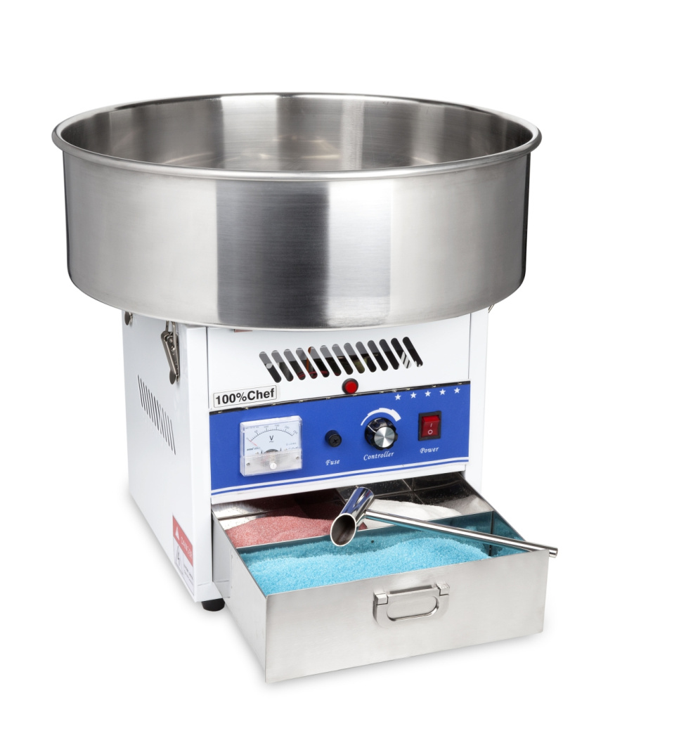 Super Cotton Candy, Maskin för spunnet socker - 100% Chef Super Cotton Candy, Maskin för spunnet socker - 100% Chef