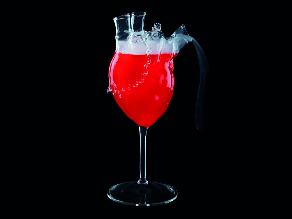 Cocktailglas, Anatomiskt Hjärta - 100% Chef Cocktailglas, Anatomiskt Hjärta - 100% Chef