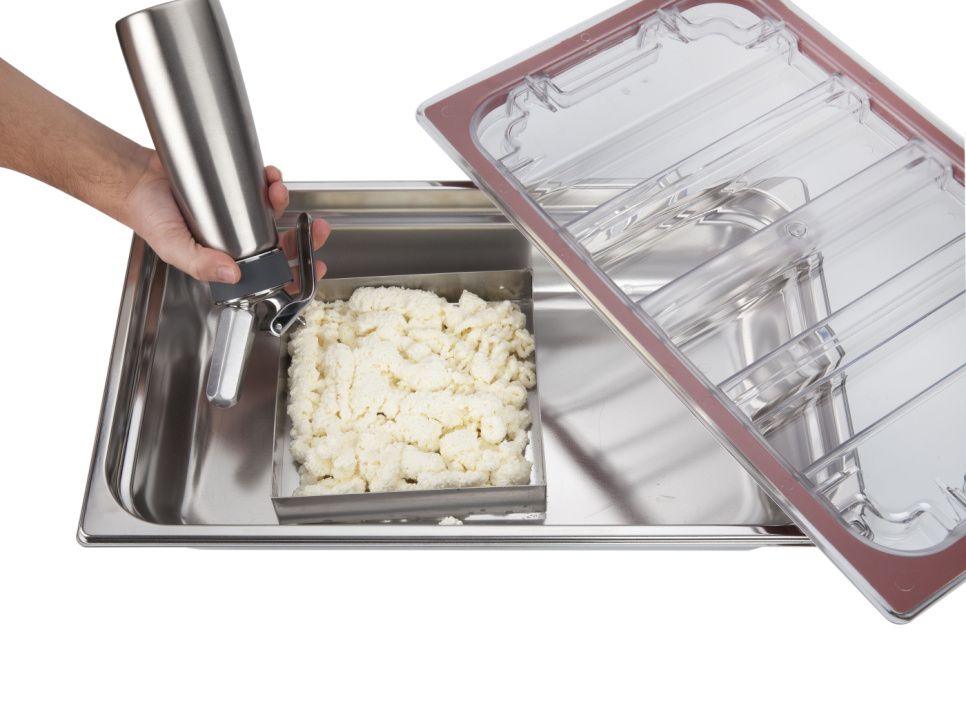 BrickVac, Hermetiskt lock med vakuumventil till kantin - 100% Chef