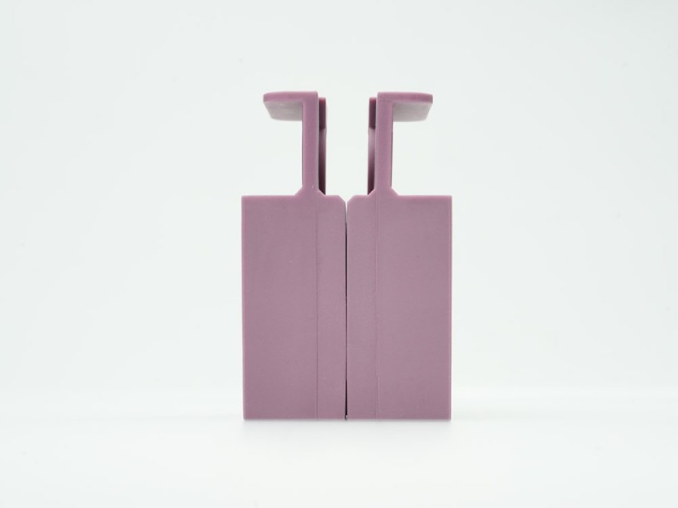 Formset med 30 silikonformar, 6 x 5 cm Diamant till Alinia klarismaskin - 100% Chef