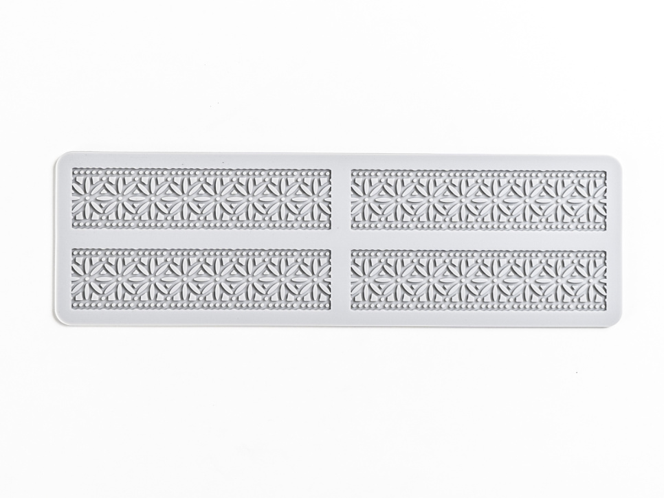 Silikonform för Tuile, Arabesk - 100% Chef