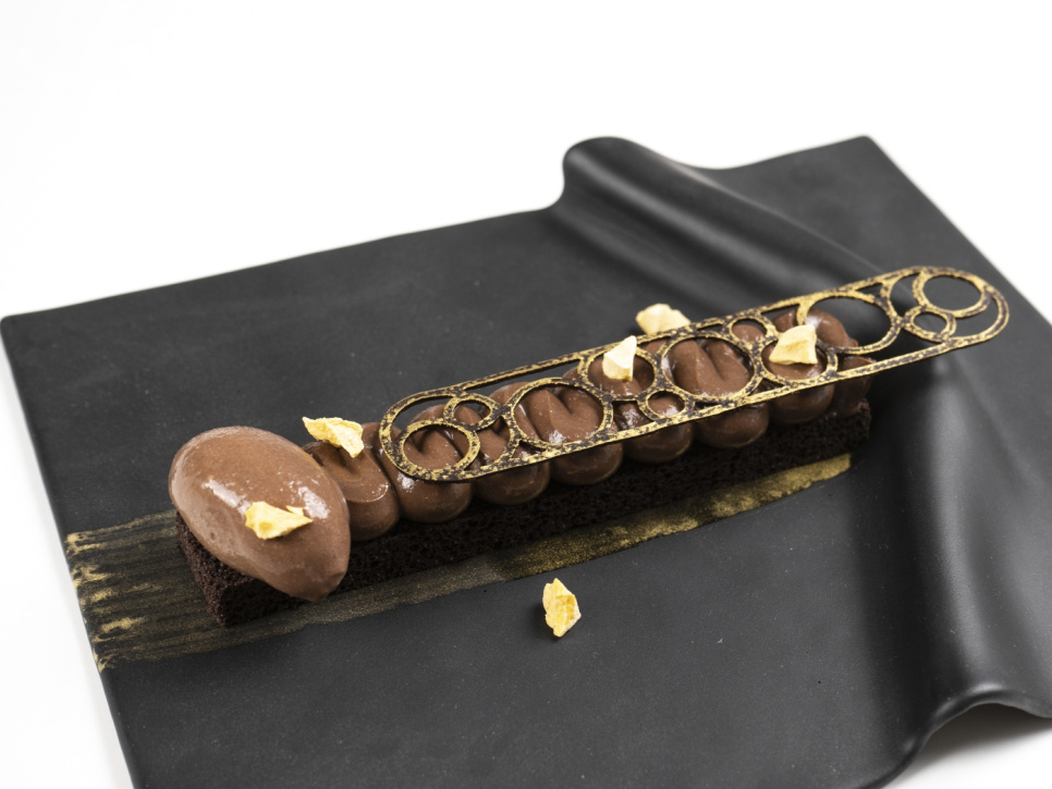 Silikonform för Tuile, Bubblor - 100% Chef