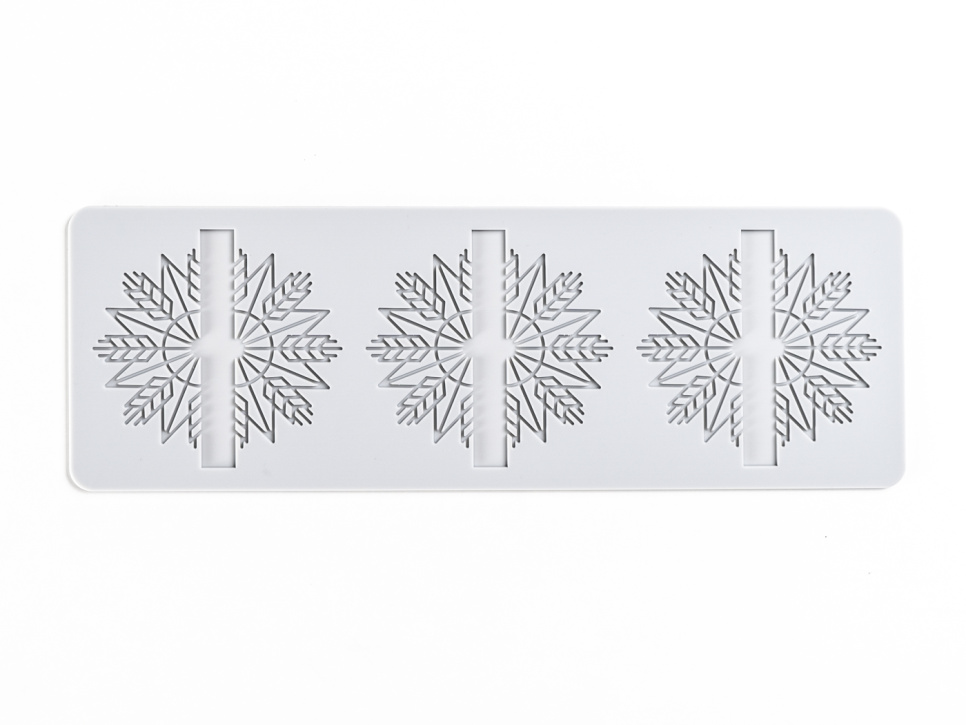 Silikonform för Tuile, Mandala - 100% Chef