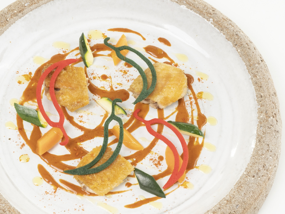 Silikonform för Tuile, Chili - 100% Chef