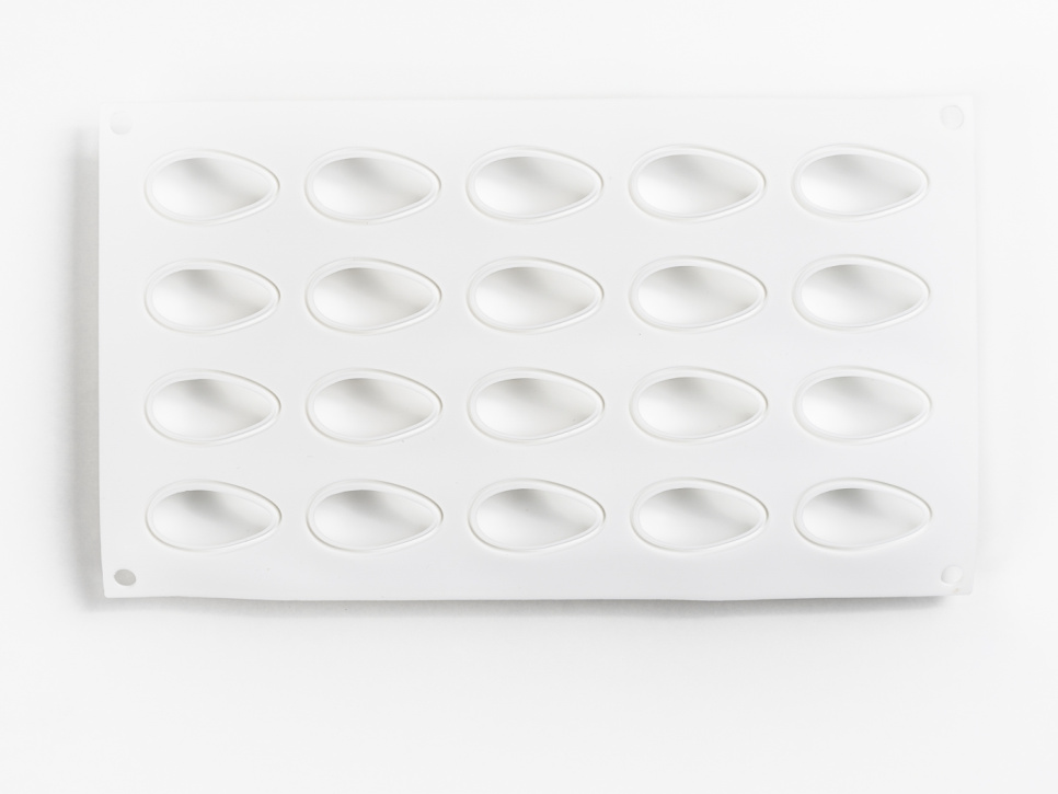 Silikonform för dekor, Droppe - 100% Chef