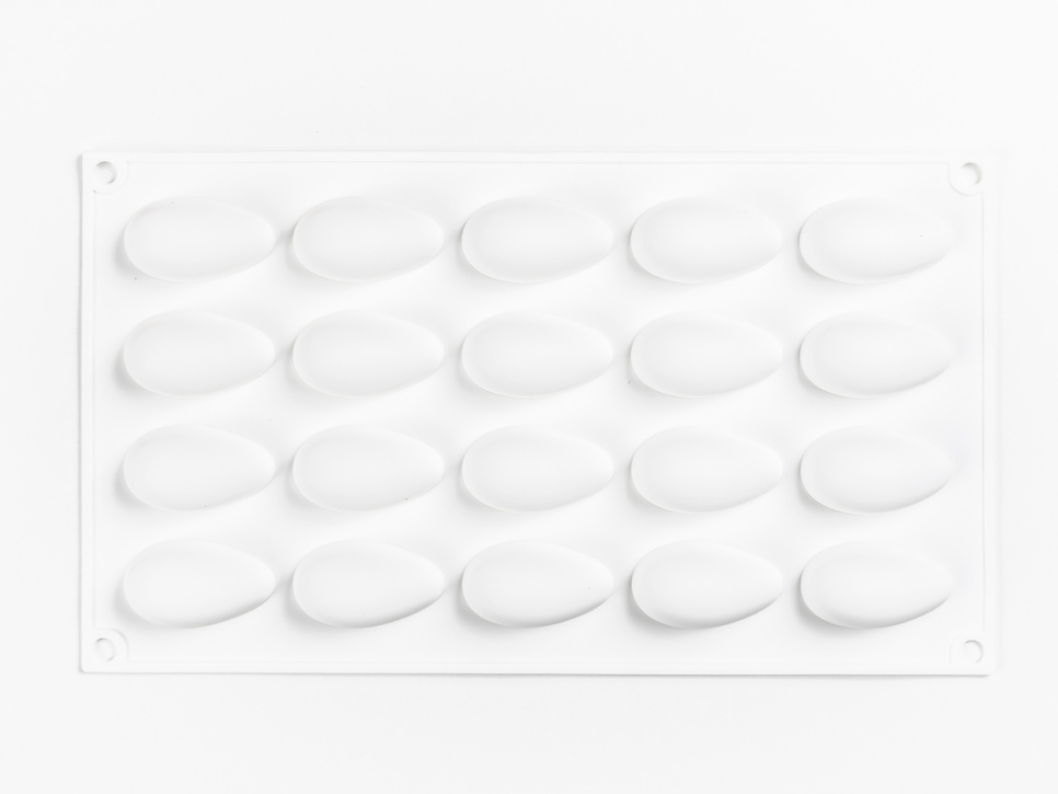 Silikonform för dekor, Droppe - 100% Chef