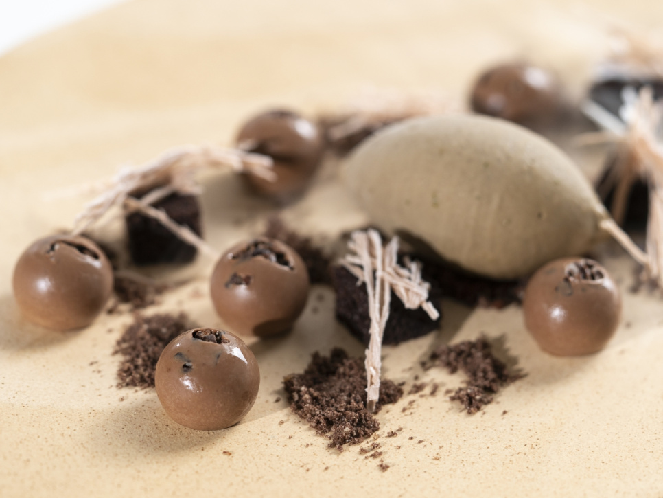 Silikonform för dekor, Sfär S - 100% Chef