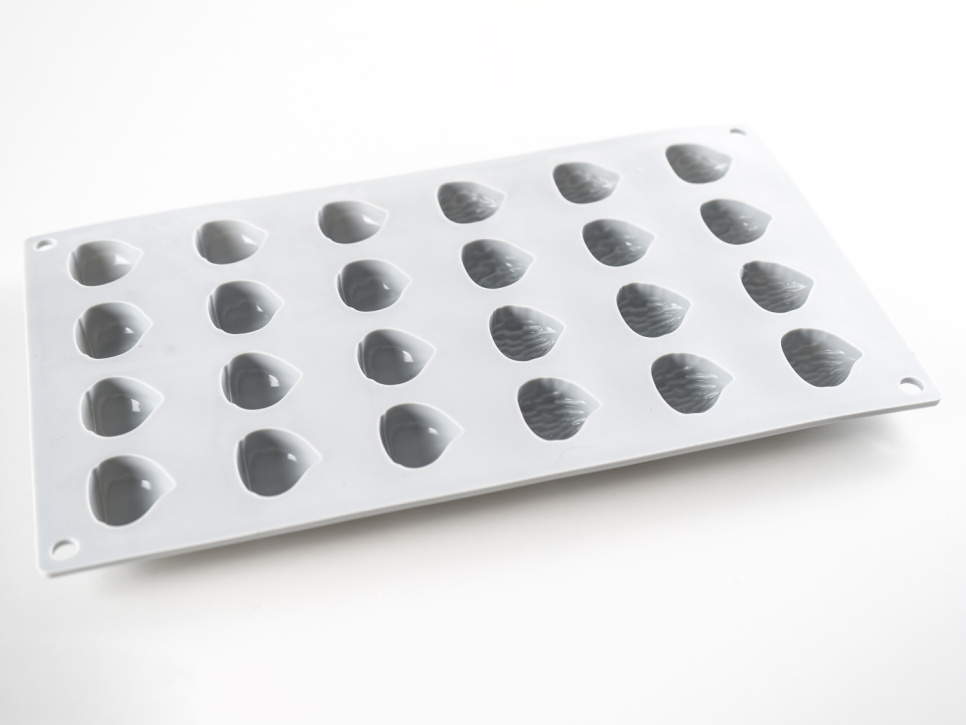 Silikonform för dekor, Kastanj - 100% Chef Silikonform för dekor, Kastanj - 100% Chef