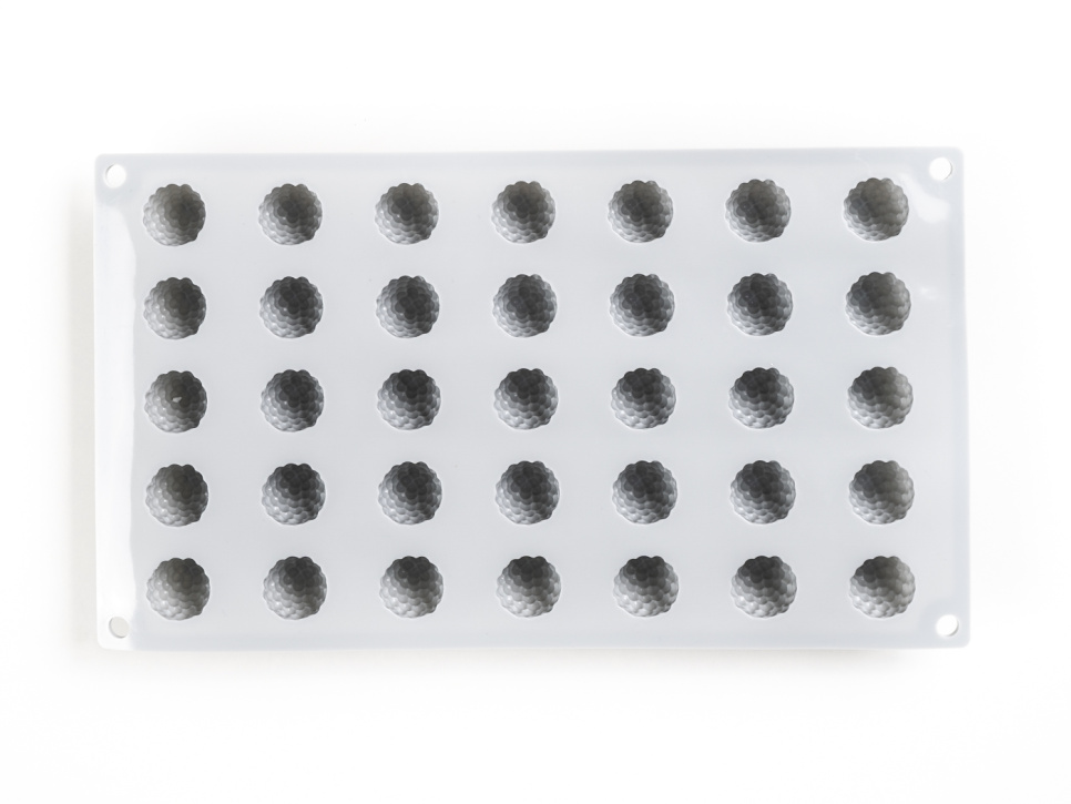 Silikonform för dekor, Hallon - 100% Chef