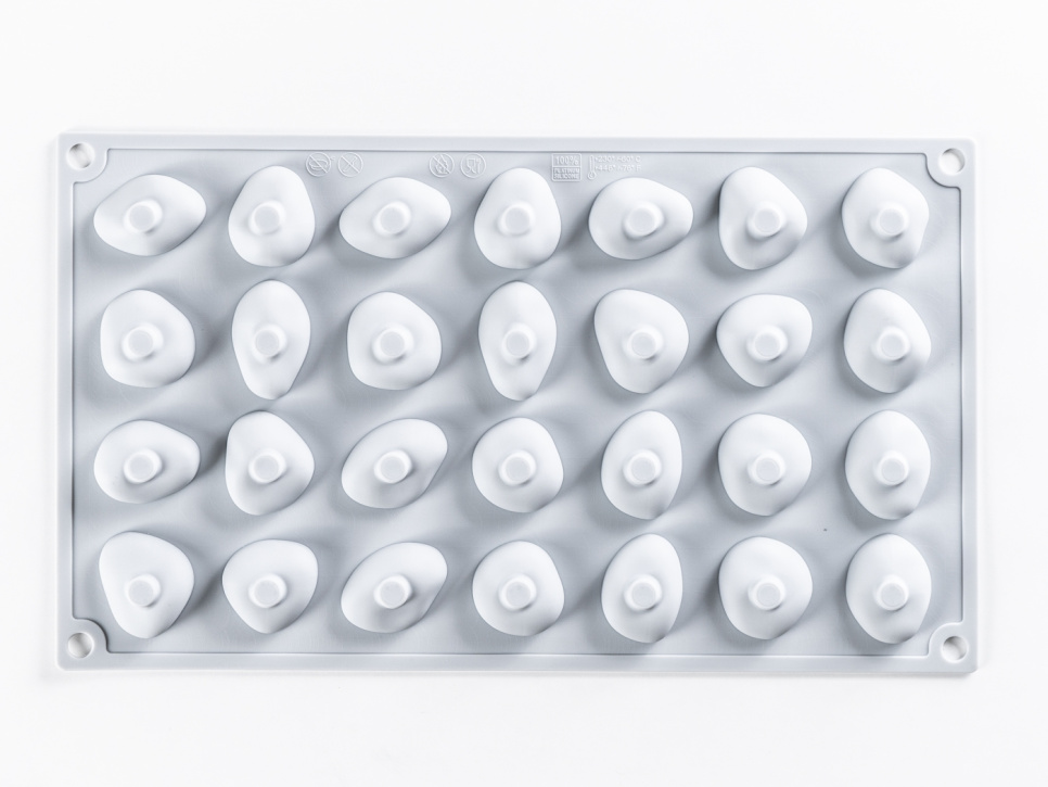 Silikonform för dekor, Sten - 100% Chef