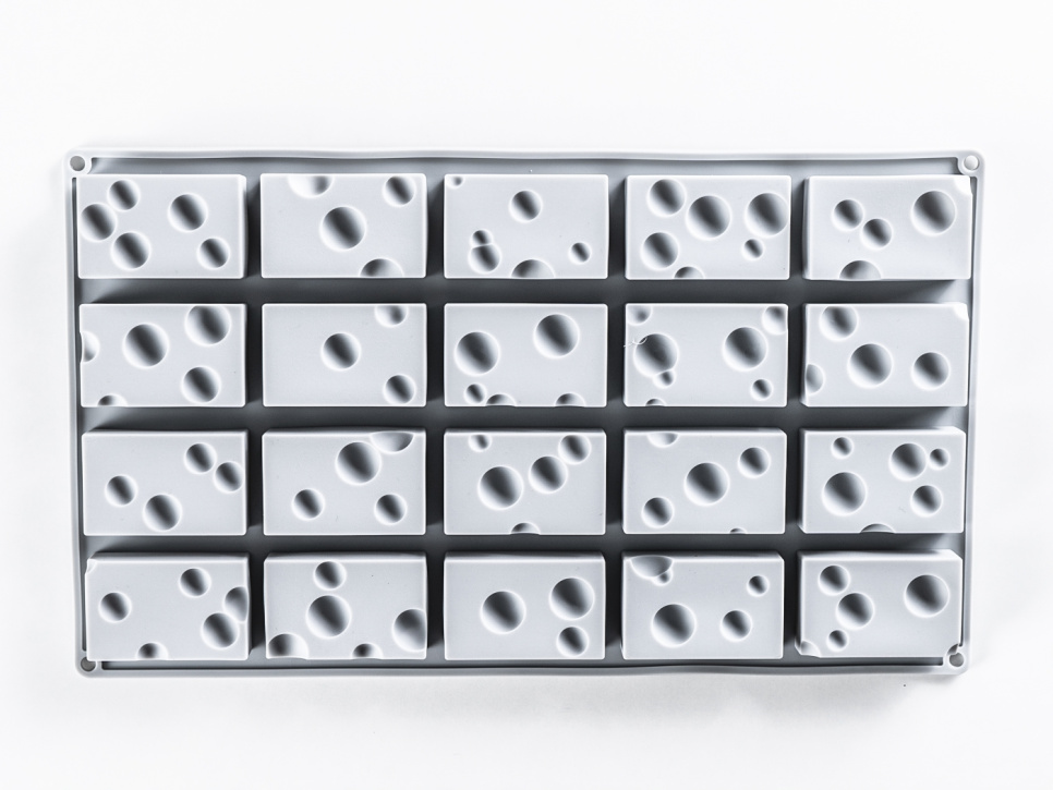 Silikonform för dekor, Emmentaler - 100% Chef