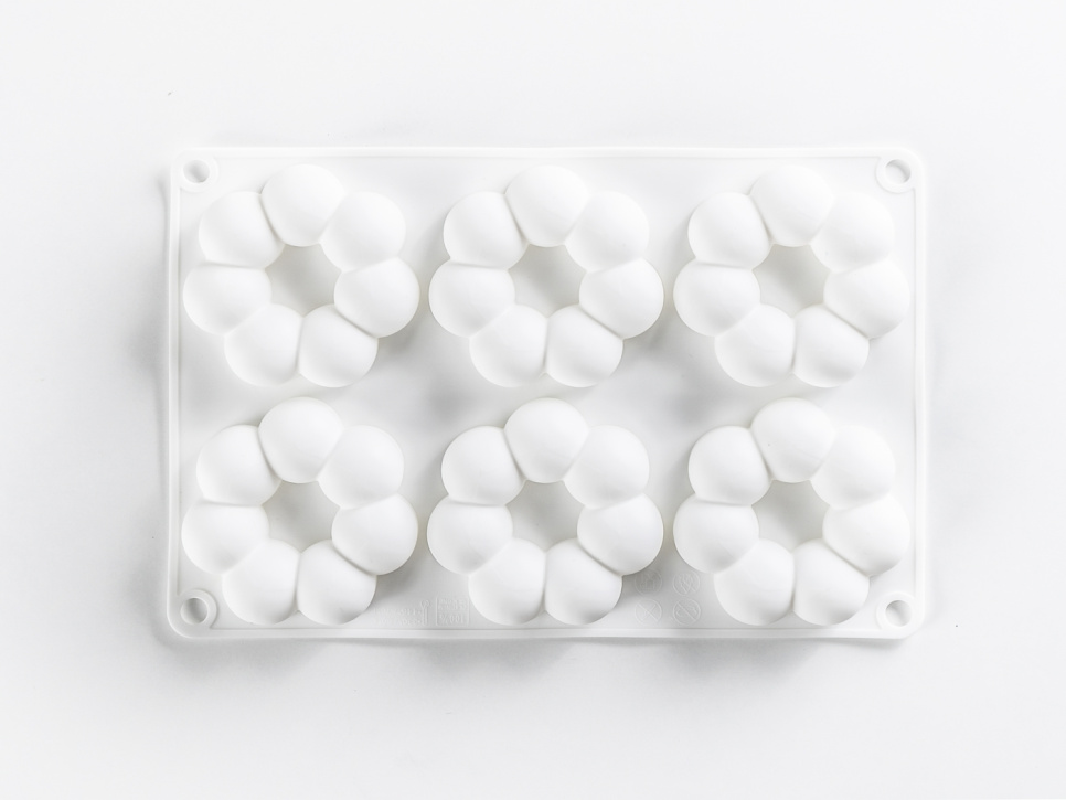 Silikonform för dekor, Blomma - 100% Chef Silikonform för dekor, Blomma - 100% Chef