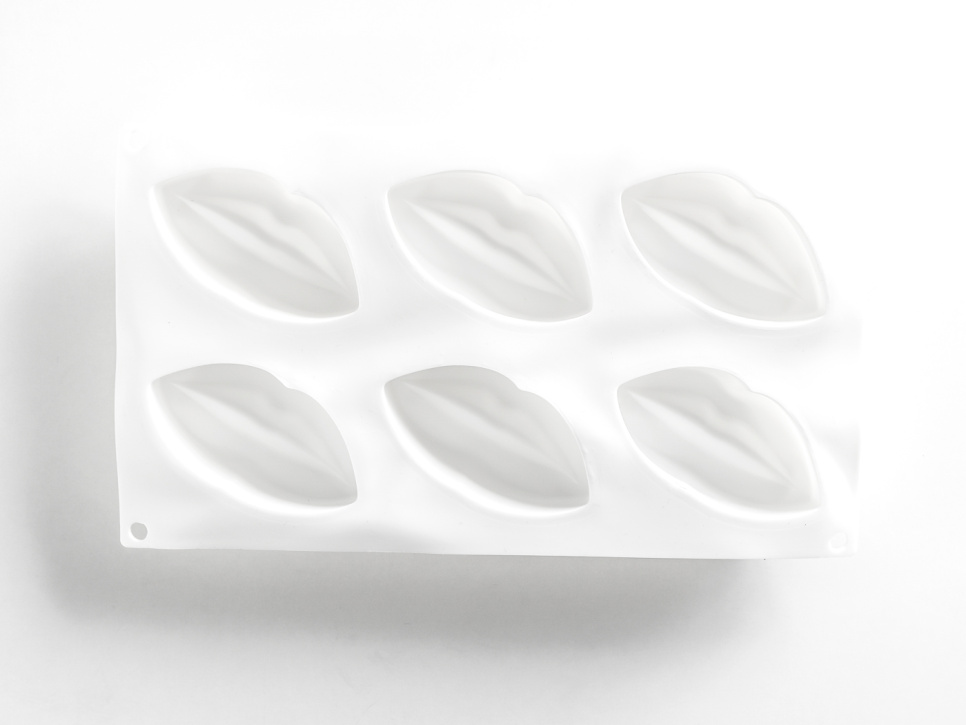 Silikonform för dekor, Läppar - 100% Chef Silikonform för dekor, Läppar - 100% Chef