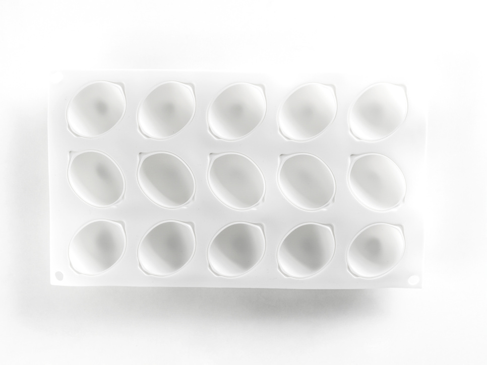 Silikonform för dekor, Citron - 100% Chef