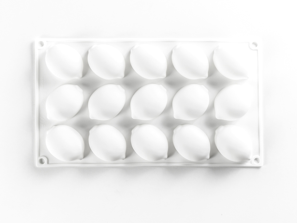 Silikonform för dekor, Citron - 100% Chef