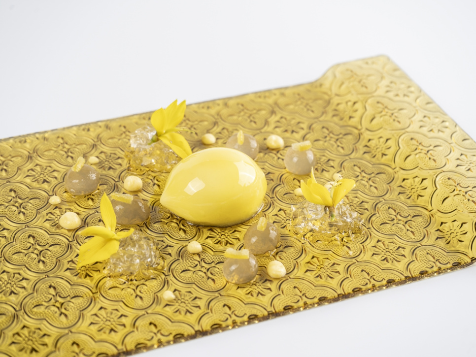 Silikonform för dekor, Citron - 100% Chef