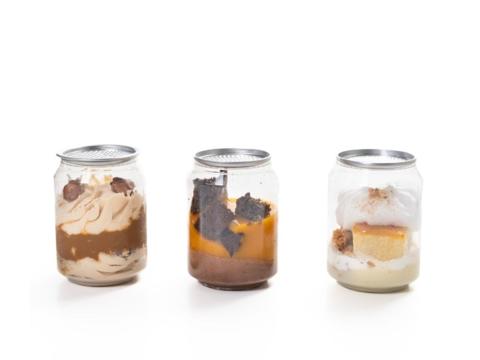 Lock till servering ur läskburk, Peel off lids, 100-pack - 100% Chef