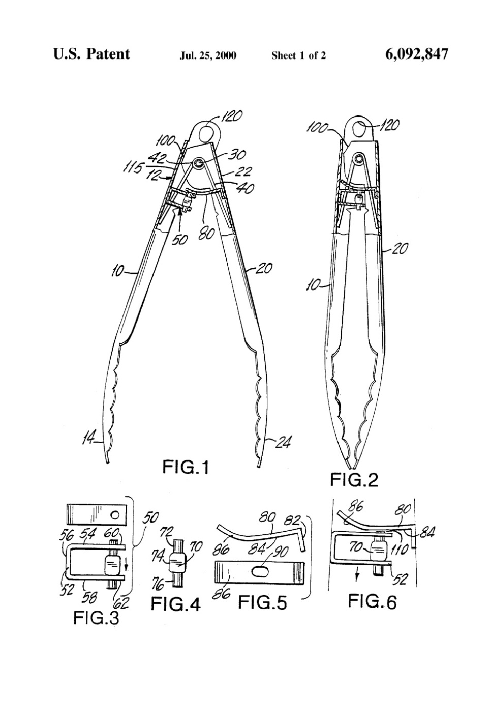 Låsbar kökstång - Rösle