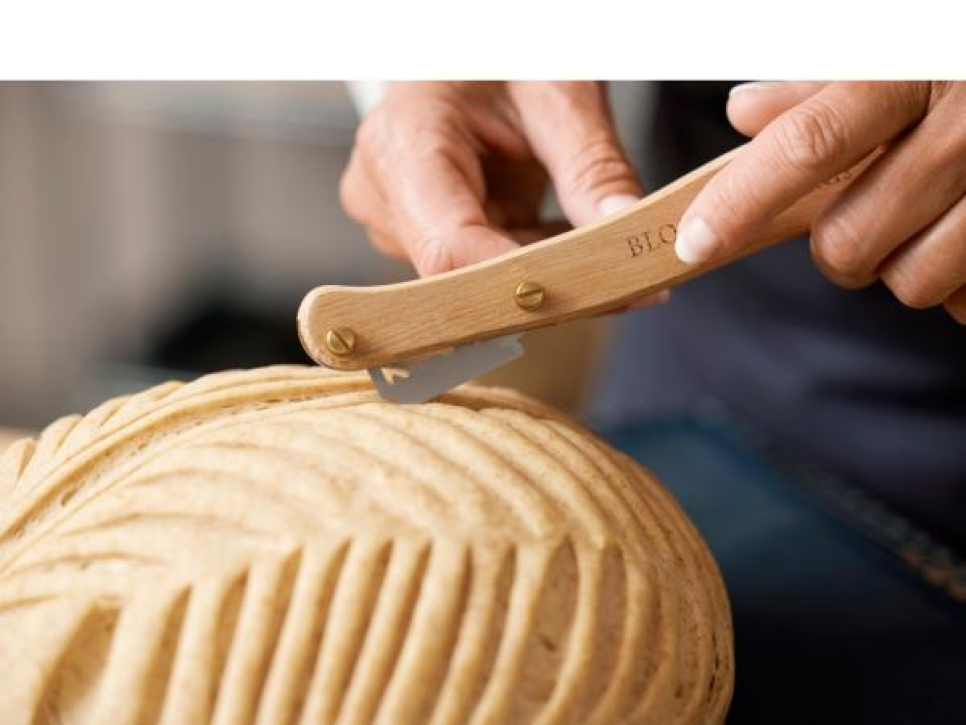 Degsnittare med trähandtag - Blomsterberg