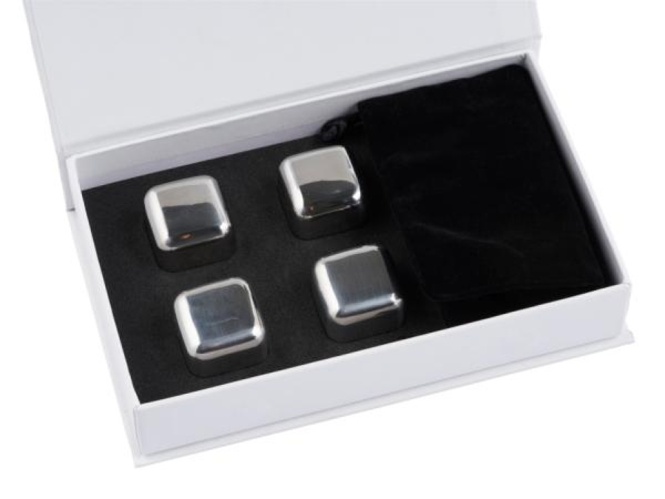 Whiskystenar i rostfritt stål, 4-pack - Funktion Whiskystenar i rostfritt stål, 4-pack - Funktion