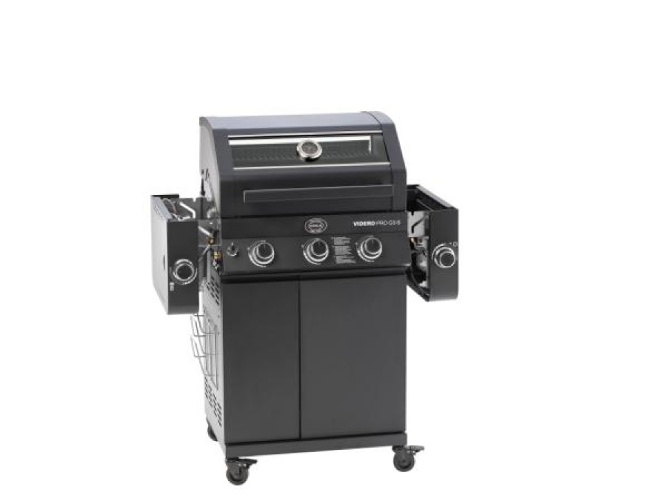 Gasolgrill Videro PRO G3-S Vario+, 1700 W - Rösle