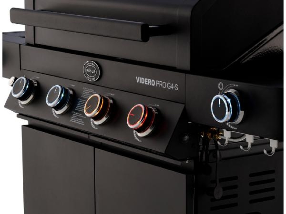 Gasolgrill Videro PRO G3-S Vario+, 1700 W - Rösle