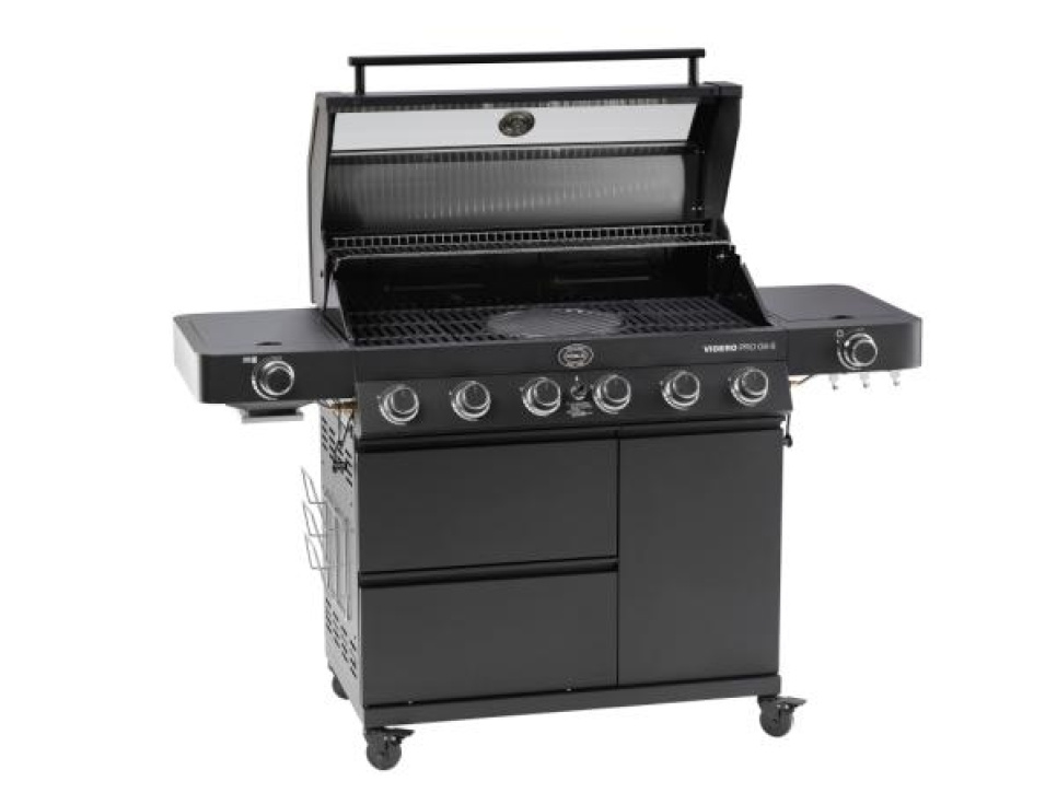 Gasolgrill Videro PRO G6-S Vario+, 27500 W - Rösle