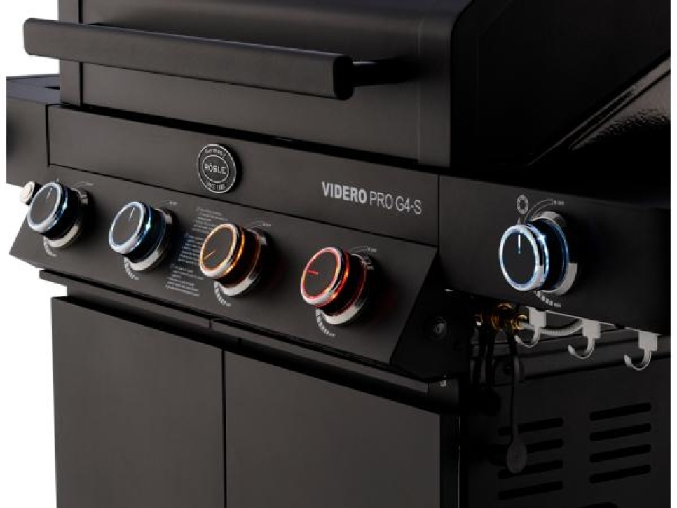 Gasolgrill Videro PRO G6-S Vario+, 27500 W - Rösle