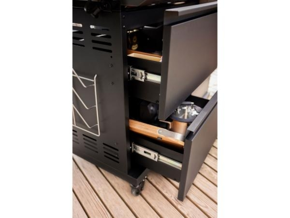 Gasolgrill Videro PRO G6-S Vario+, 27500 W - Rösle