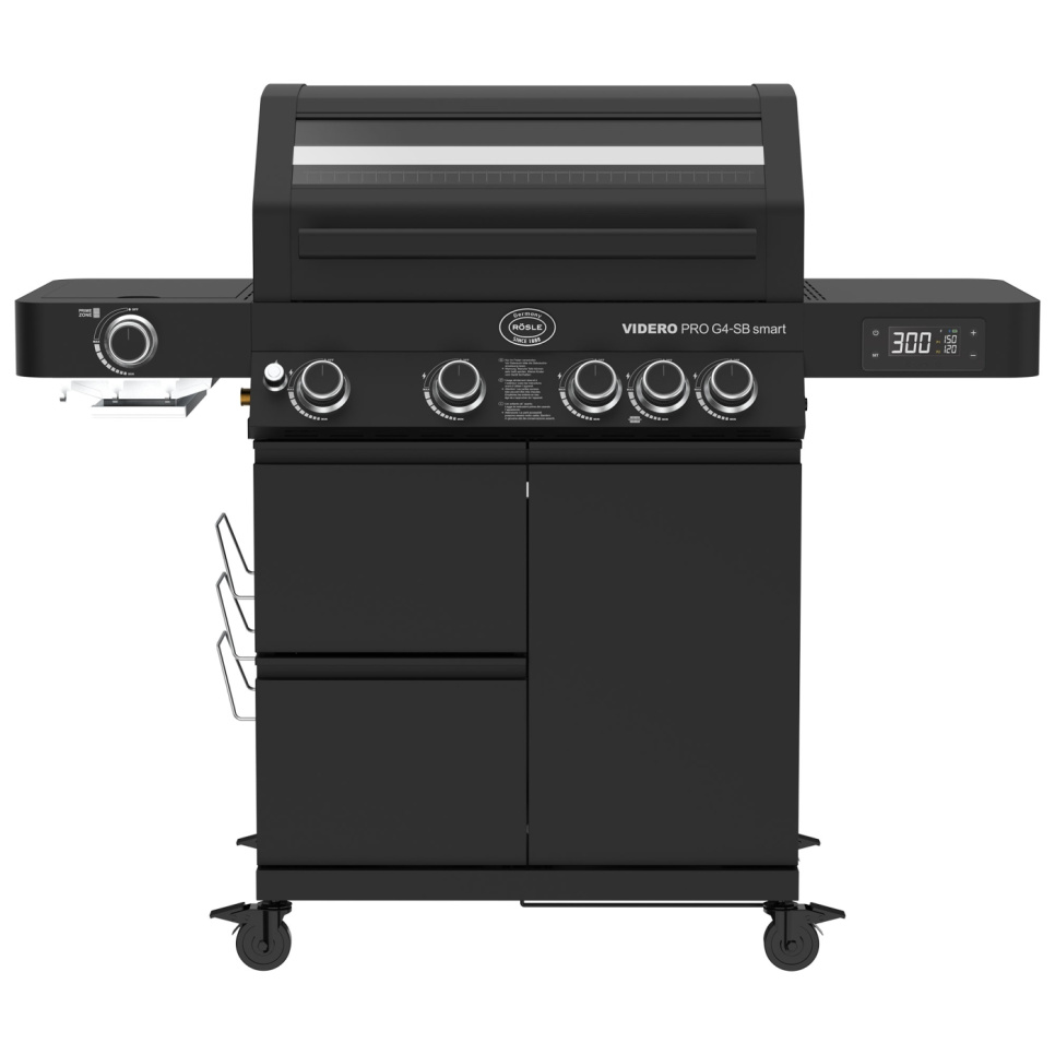 Gasolgrill Videro PRO G4-SB Smart Vario+, 20700 W - Rösle Gasolgrill Videro PRO G4-SB Smart Vario+, 20700 W - Rösle