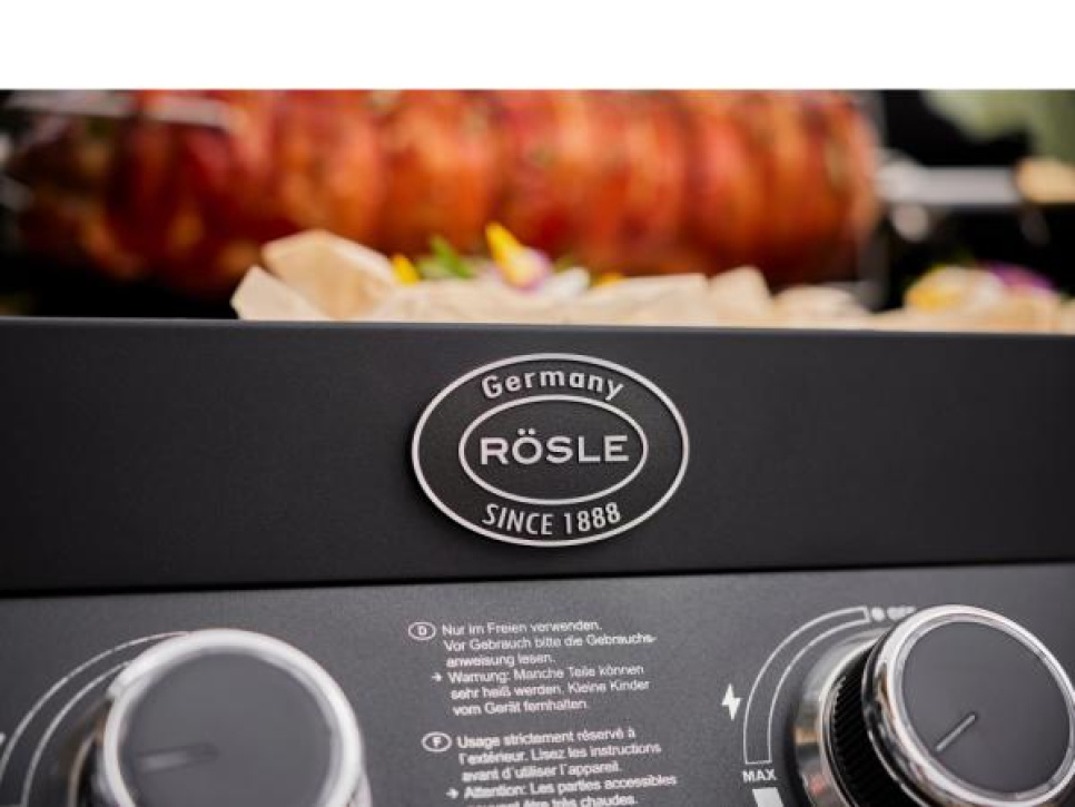 Gasolgrill Videro Pro G4-S Vario+, 20500 W - Rösle Gasolgrill Videro Pro G4-S Vario+, 20500 W - Rösle