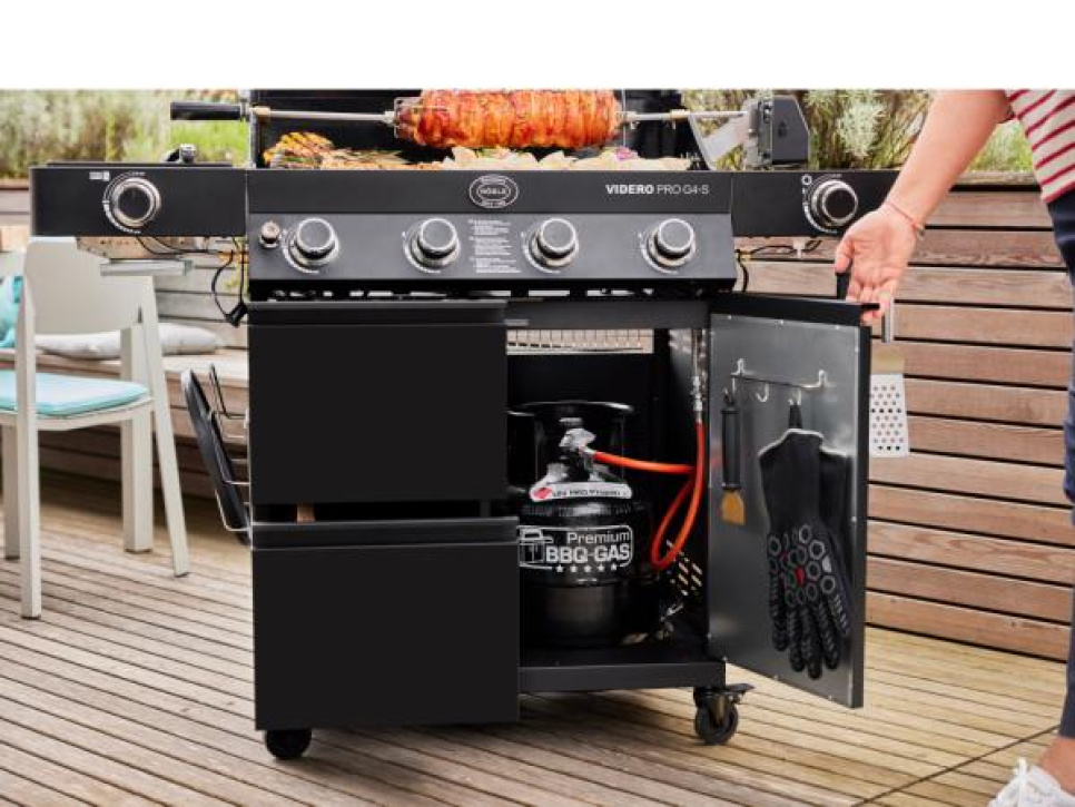 Gasolgrill Videro Pro G4-S Vario+, 20500 W - Rösle Gasolgrill Videro Pro G4-S Vario+, 20500 W - Rösle