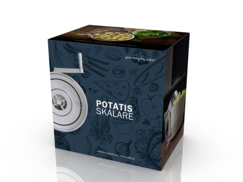 Manuell färskpotatisskalare / Salladsslunga - Funktion Manuell färskpotatisskalare / Salladsslunga - Funktion