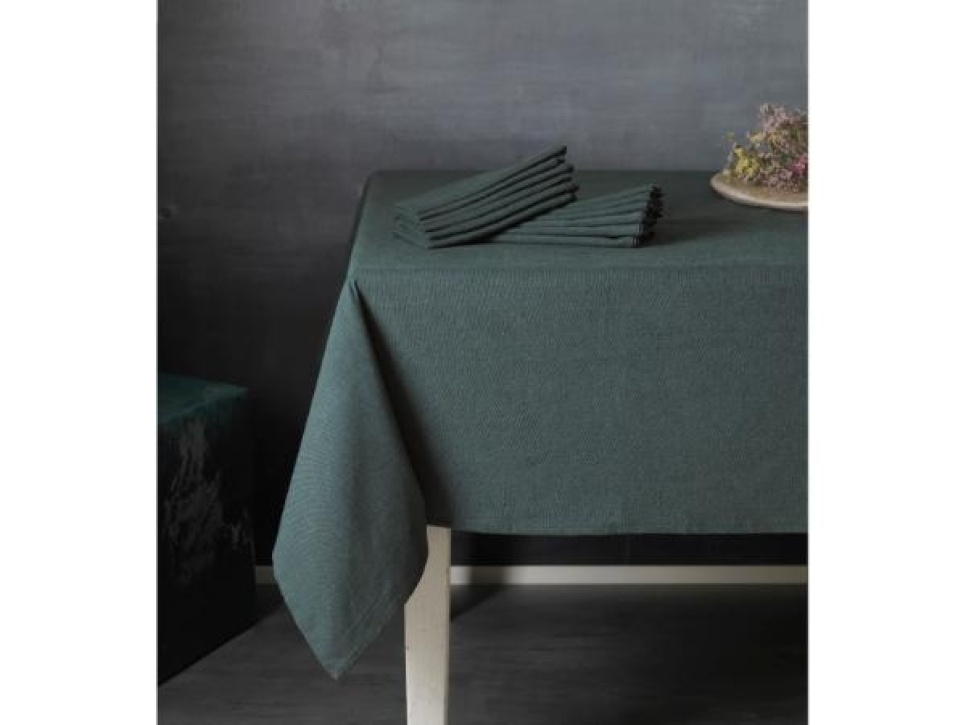 Tygservett 45 x 45 cm, Forest green - Bastian Tygservett 45 x 45 cm, Forest green - Bastian