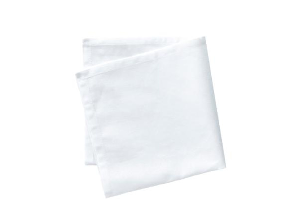 Tygservett 45 x 45 cm, Vit - Bastian i gruppen Dukning / Annat för Dukning & Servering / Servetter hos The Kitchen Lab (1544-32725)